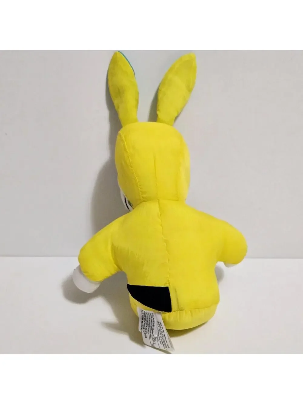 Vintage Peanuts Easter SNOOPY Plush Bunny Rabbit Nylon Whitmans Mini 8.5